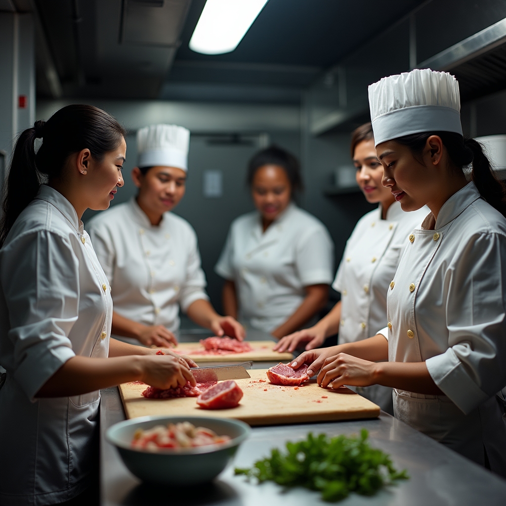 Capacitación al personal de cocina sobre reducción de desperdicio de alimentos